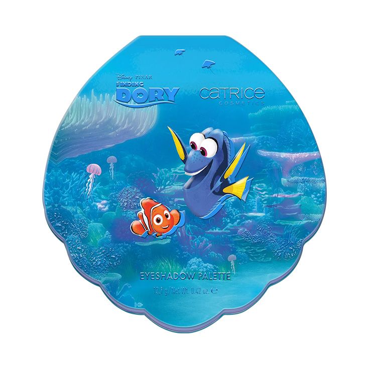 catrice buscando a dory paleta sombras azul