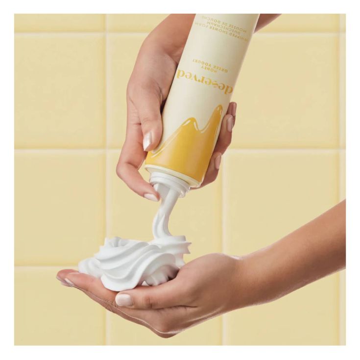 deserved espuma de baño honey greek yogurt 250ml