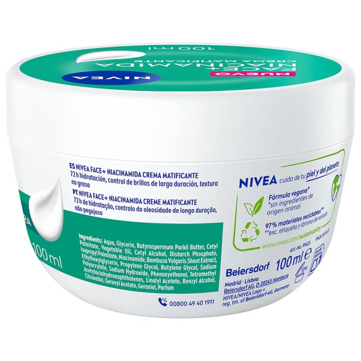 nivea crema de cara niacinamida 100ml