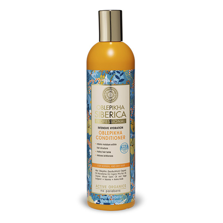 natura siberica oblepikha champu cabello normal y seco 400ml
