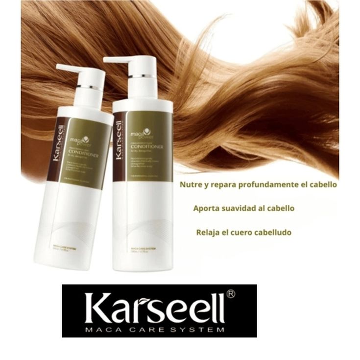 karseell maca power acondicionador reparador intensivo 500ml