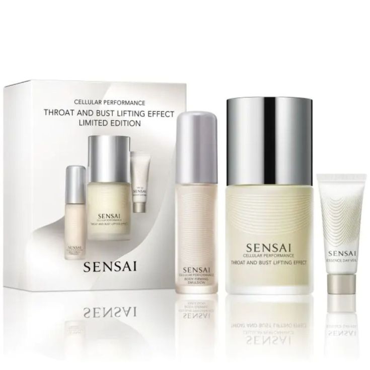 sensai throat and bust lifting effect cofre 3 piezas