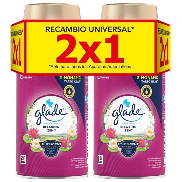glade automatic recambio relax zen 2x1