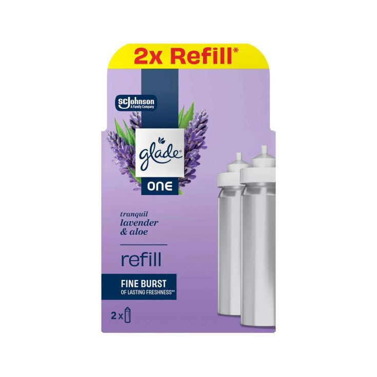 glade ambientador one lavanda recambio 2 uds