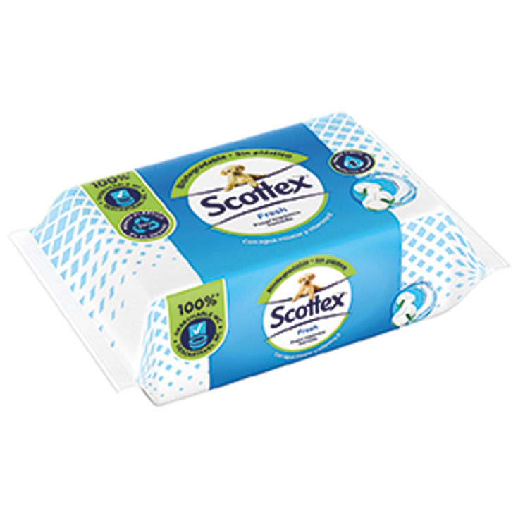 scottex fresh papel higienico humedo