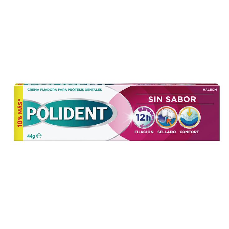 polident original crema fijadora protesis dentales sin sabor 44g