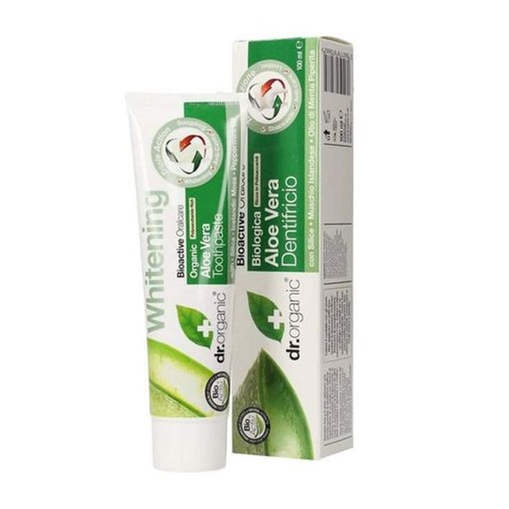 dr.organic aloe vera pasta dental 100ml