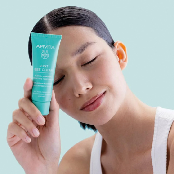 apivita just bee clear crema anti-imperfecciones 40ml