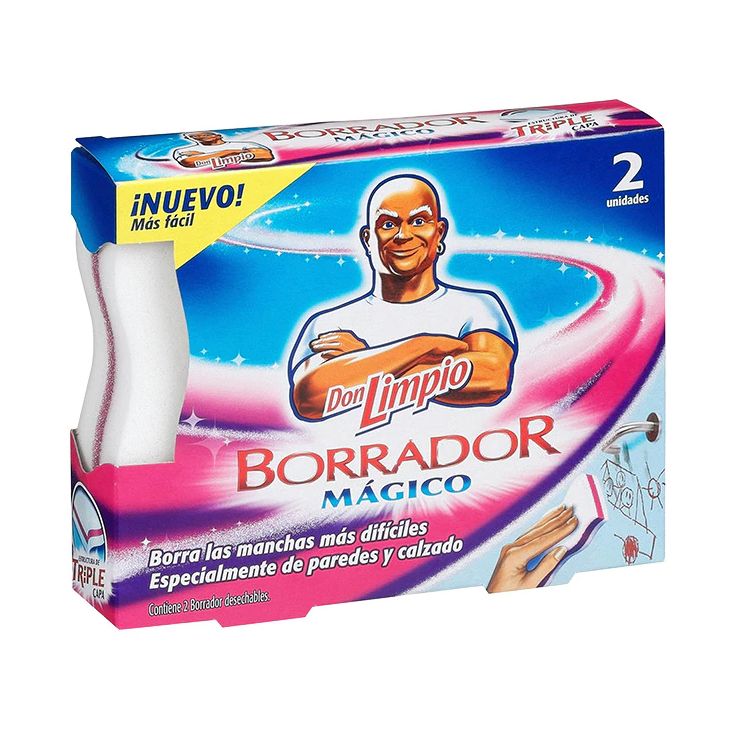 don limpio borrador magico 2 unidades