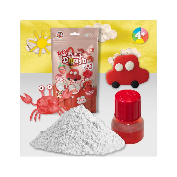 optima plastilina rojo 