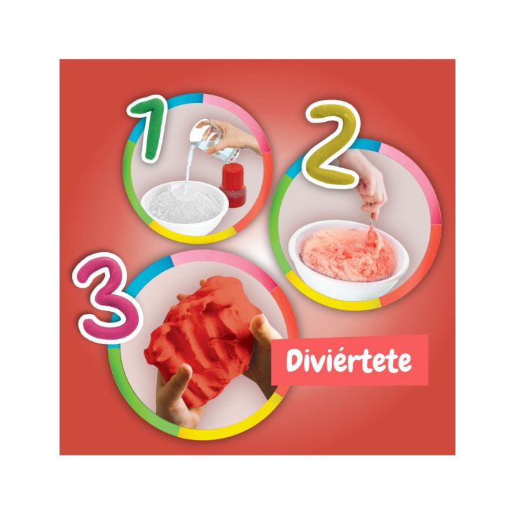 optima plastilina rojo 