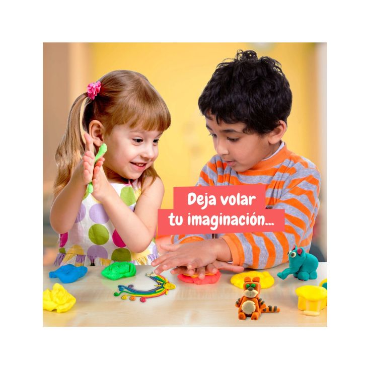 optima plastilina rojo 