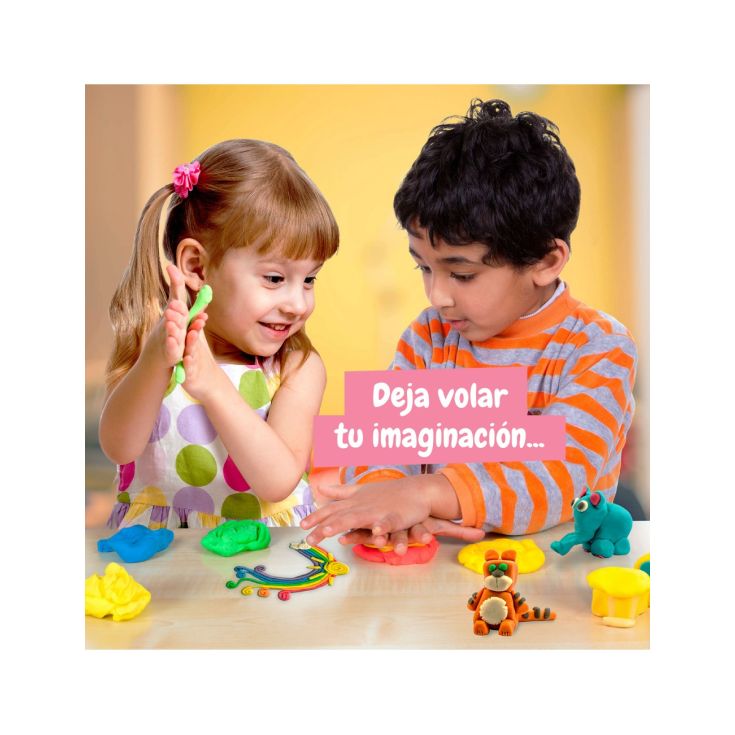 optima plastilina rosa 