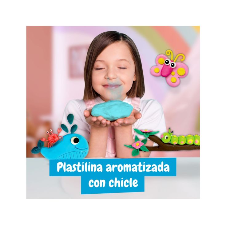 optima plastilina azul