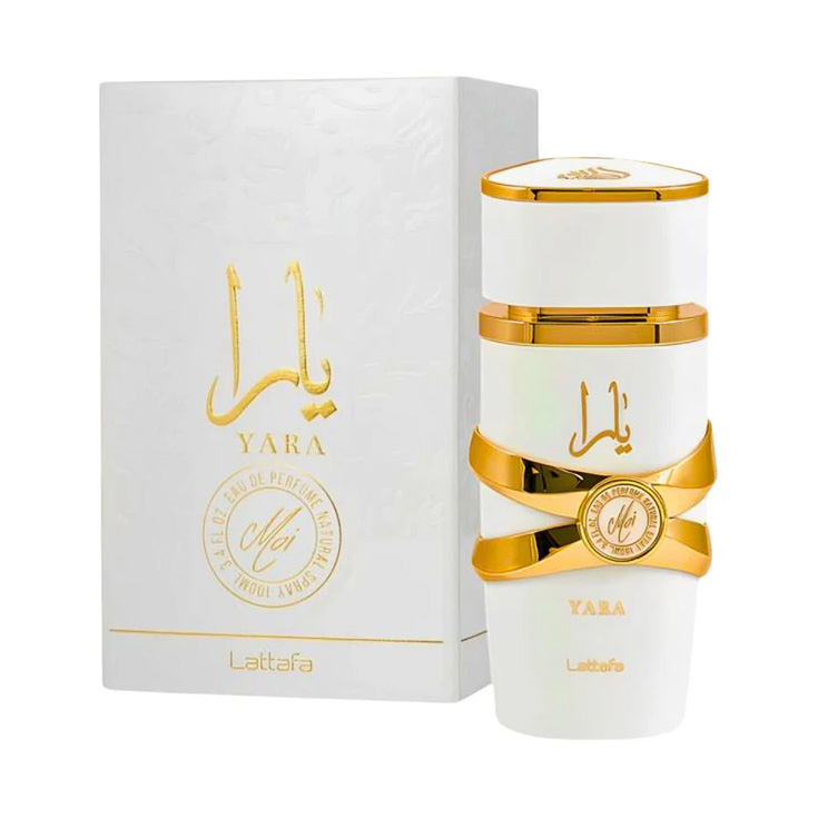 lattafa perfume arabe yara moi 100ml blanco