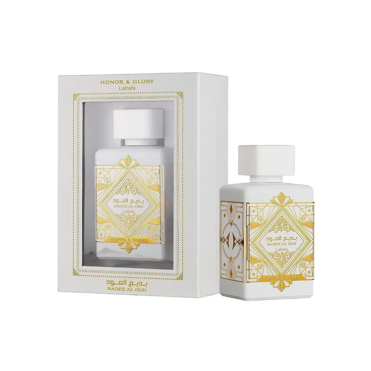 lattafa perfume arabe badee al oud nonor and glory 100ml