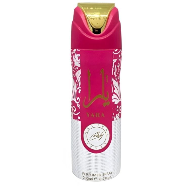 lattafa yara candy body spray 200ml