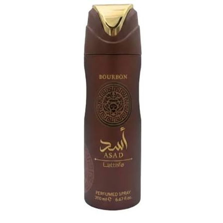 lattafa asad bourbon desodorante en spray 200ml