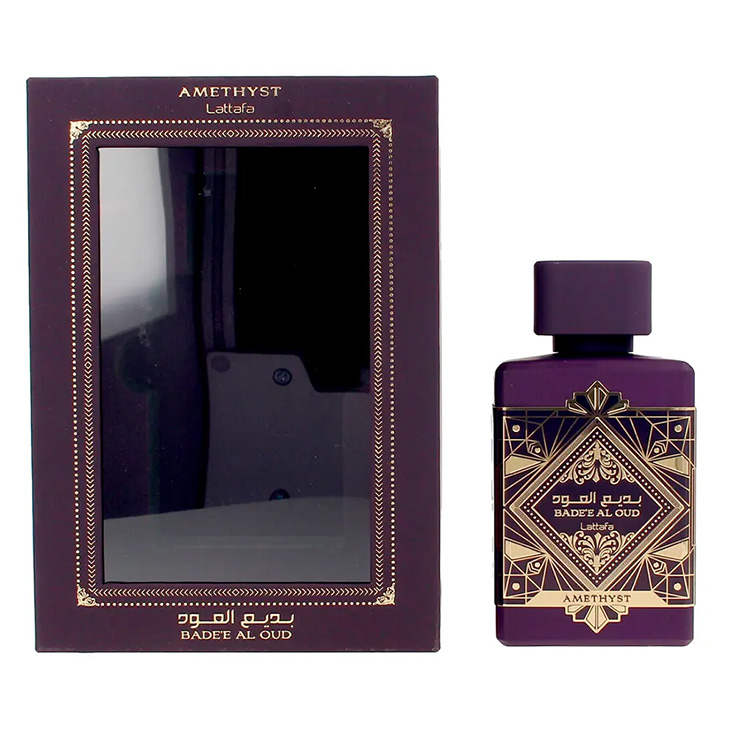 lattafa perfume arabe badee al oud amethyst 100ml