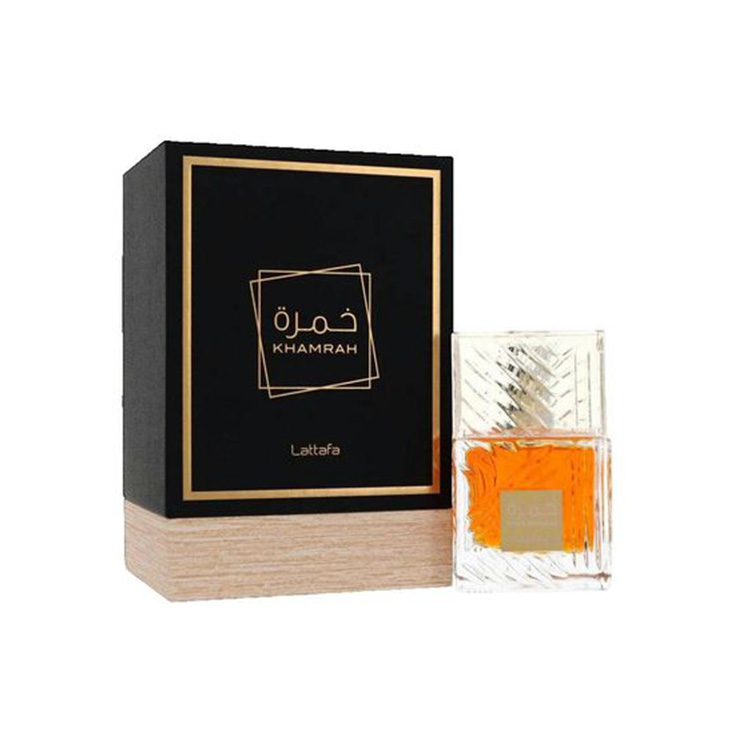 lattafa perfume arabe khaamrah negro 100ml