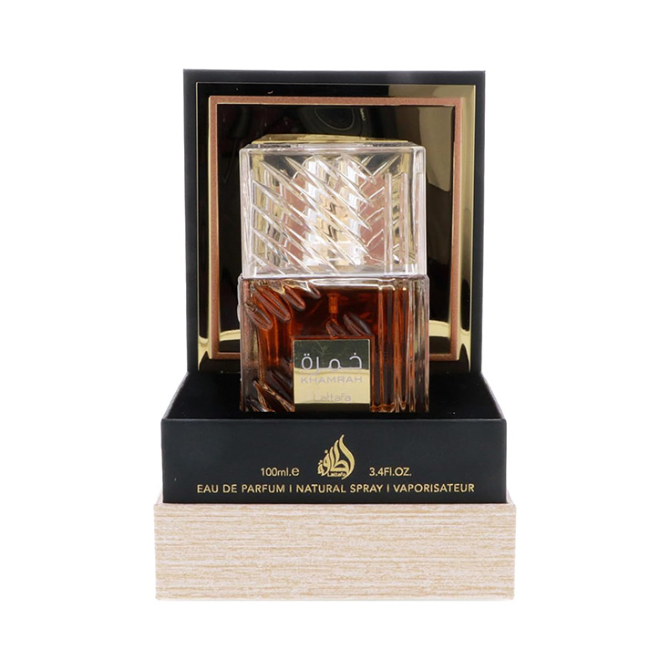 lattafa perfume arabe khaamrah negro 100ml