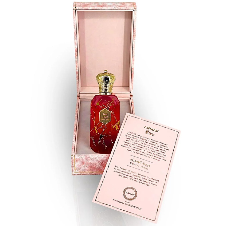 armaf eter desert rose for armaf eau de parfum 100ml
