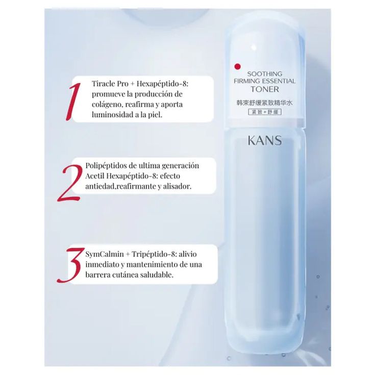 kans anti age firming tonico facial cosmetica asiatica 80ml