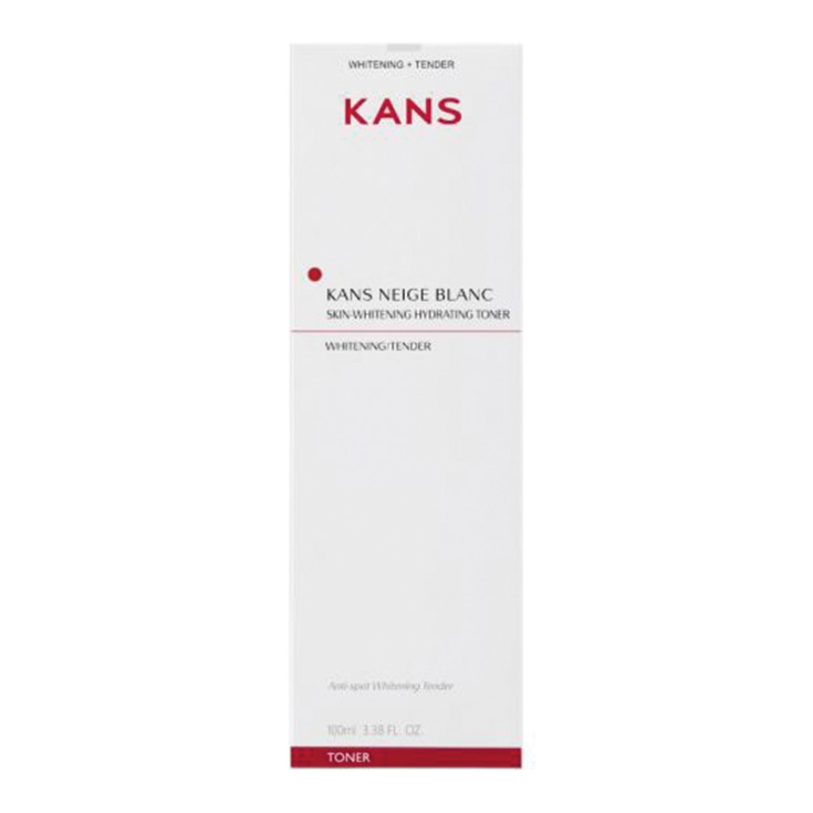 kans whitening skin toner 80ml