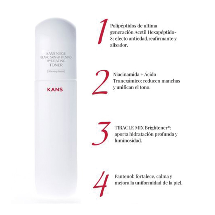 kans whitening skin toner 80ml