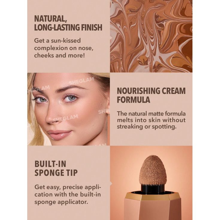 sheglam contorno mate liquido sun