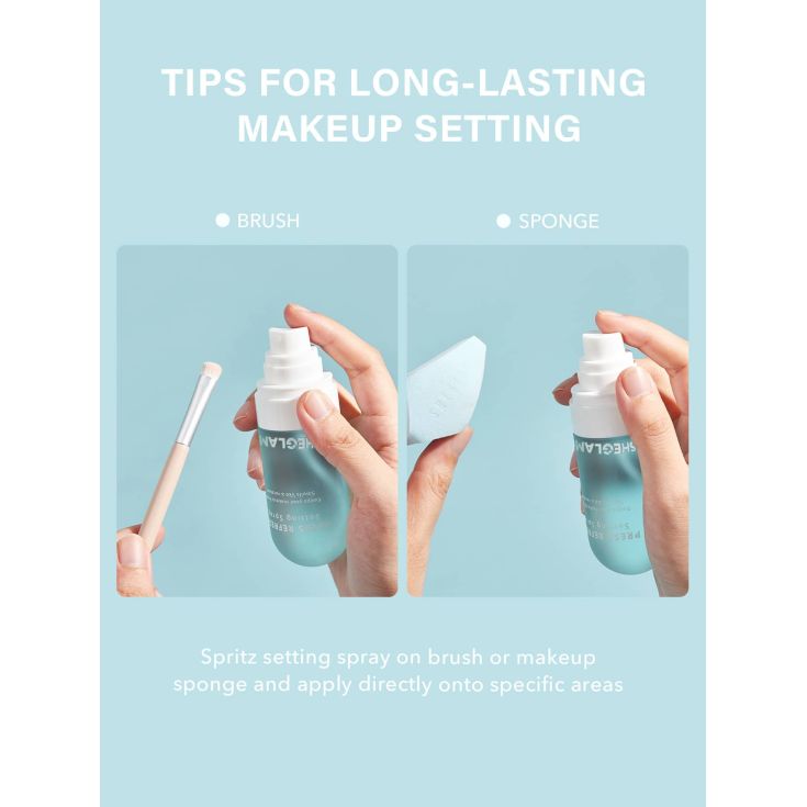 sheglam fijador spray refresh