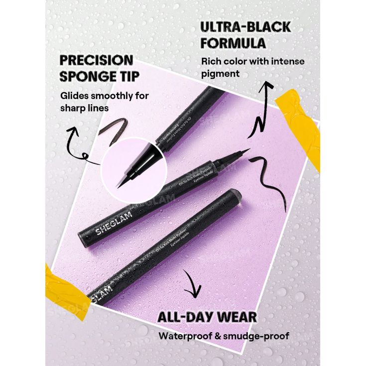 sheglam delineador ojos mate liquido oh so rich