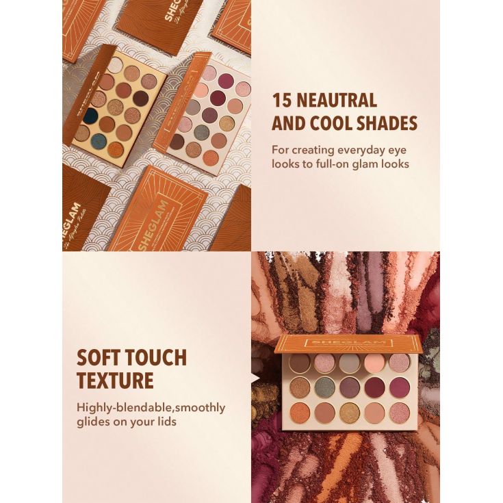 sheglam paleta sombra afterglow