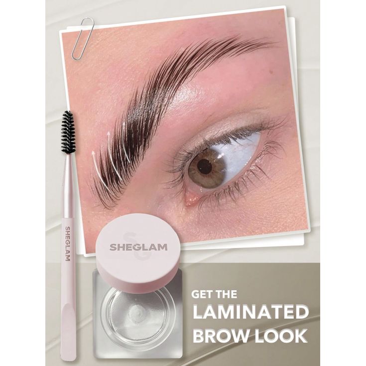 sheglam fijador cejas set me up transparente