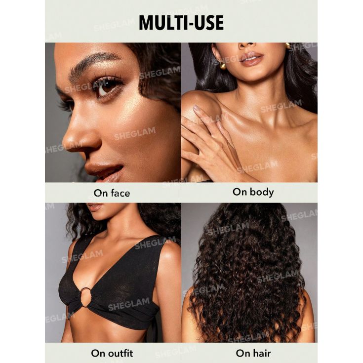 sheglam bruma corporal iluminadora go go glow