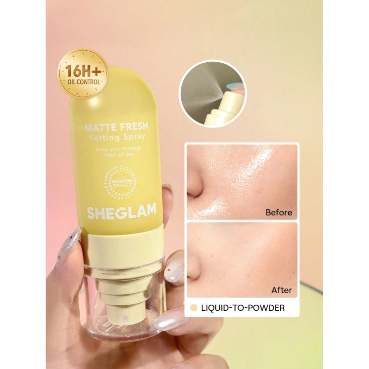 sheglam fijador spray matte fresh