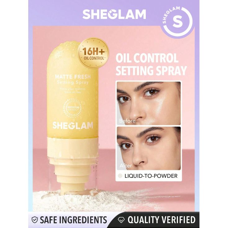 sheglam fijador spray matte fresh