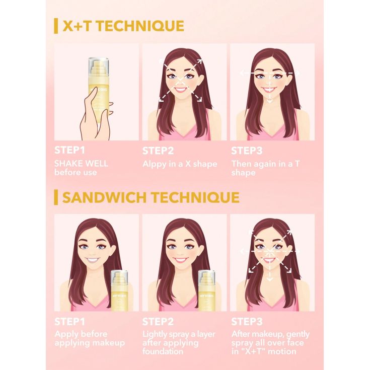 sheglam fijador spray matte fresh