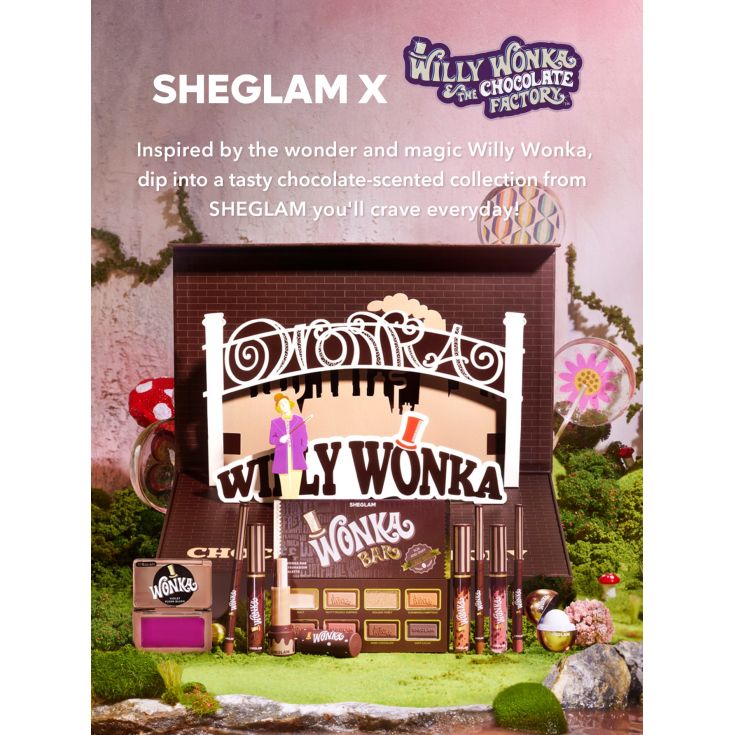 sheglam paleta sombra i willy wonka