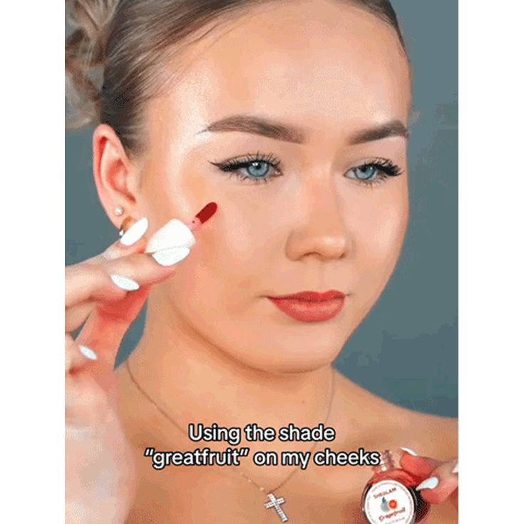 sheglam tinte labios mejillas for the flush