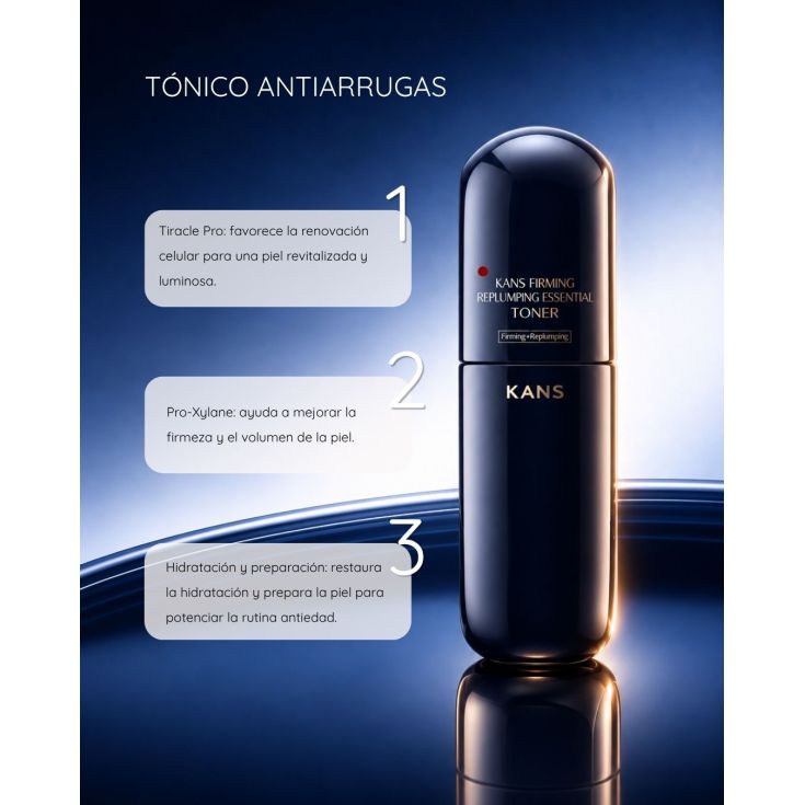 kans firming anti-wrinkle essential tonico firmeza antiarrugas