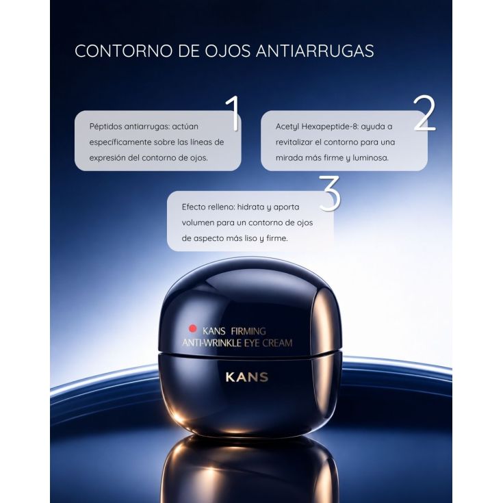 kans firming anti-wrinkle contorno de ojos firmeza antiarrugas 