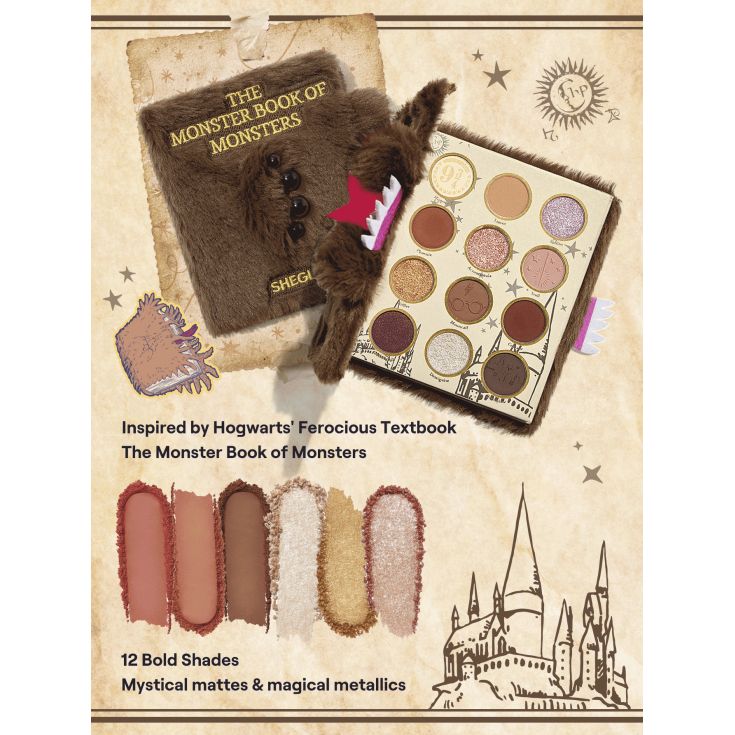 sheglam paleta sombra harry potter