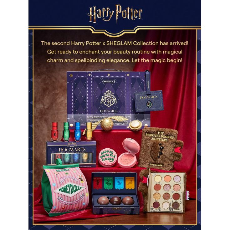 sheglam paleta sombra harry potter