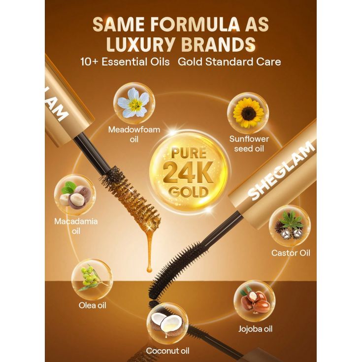 sheglam mascara de pestañas all-in-one 24k multi-effect