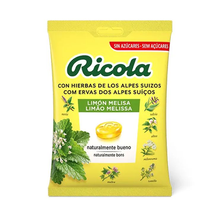 ricola caramelo limon bolsa 70 g