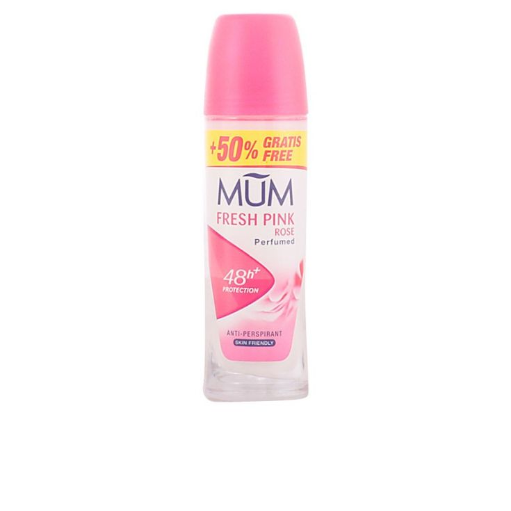 mum desodorante roll-on pink 50+25ml