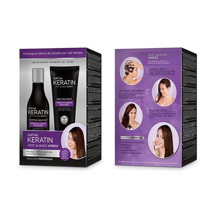 kativa keratin post alisado xpress kit
