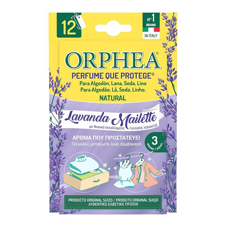 orphea antipolilla lavanda 12 u