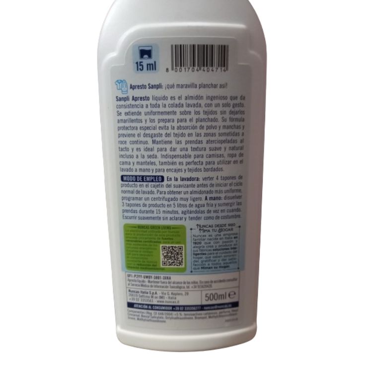 nuncas sanpli apresto 500ml